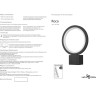 Бра NOVOTECH ROCA LED уличный NV-357444